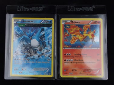 Mint 2012-15 Pokemon Moltres Articuno Rare Holo Card Lot