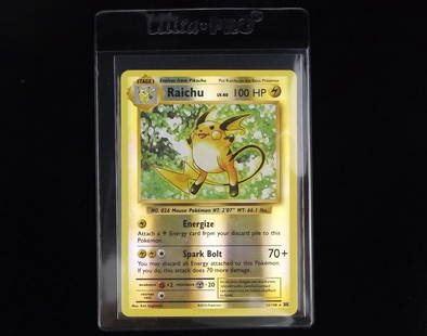 Unplayed 2016 Pokemon Raichu Rare Holo Card Evolutions: q A Genuine Pokemon TCG Card in the listed condition in title, all are unplayed