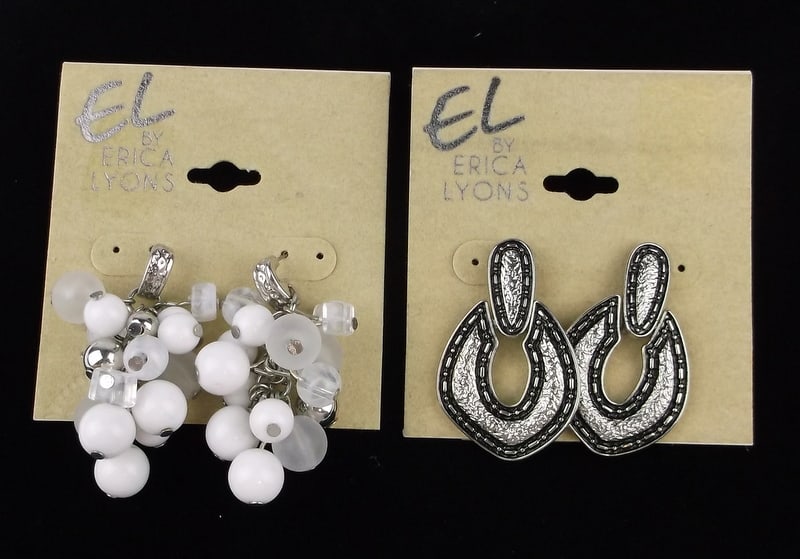 2 New Erica Lyons Earrings Sets Lot $34 (1 of 2)