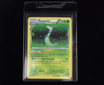 Mint 2011 Pokemon Serperior Rare Holo Card Royal Heal