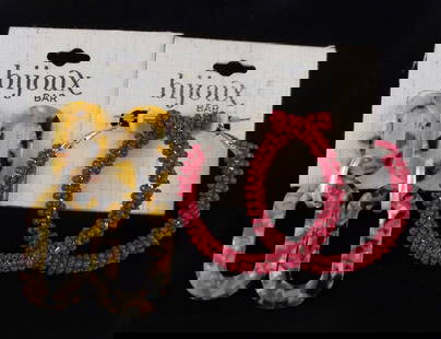 2 New Bijoux Bar Earrings Sets Lot $38: new condition