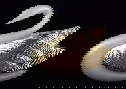 Mint Vintage Celluloid Swan Brooch: Mint Condition, In Like New Condition, Perfect
