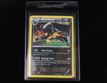 Unplayed 2013 Pokemon Houndoom Rare Holo Blazing Claws