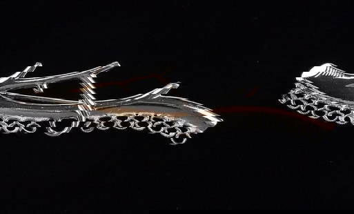 Mint Vint 1960s Forstner Sterling Silver Tree Branch Brooch: Guaranteed Solid 925 Sterling Silver, in Excellent Condition