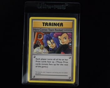 Mint 2016 Pokemon Evolutions Team Rocket Secret Rare 113/108