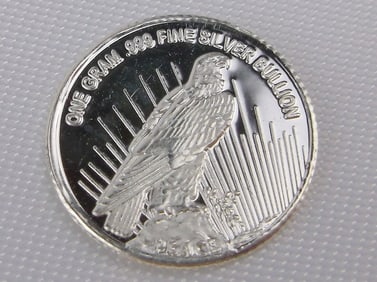 New Vintage Liberty .999 Fine Silver Coin