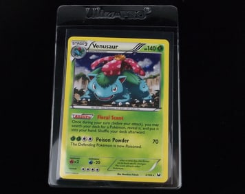 Mint 2012 Pokemon Venusaur Rare Holo Floral Scent