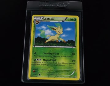 Mint 2014 Pokemon Leafeon Rare Holo Magical Leaf