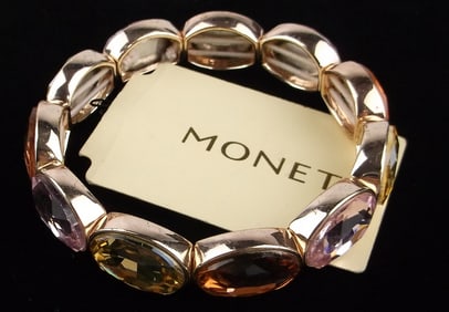 New Monet Rhinestone Bracelet $28