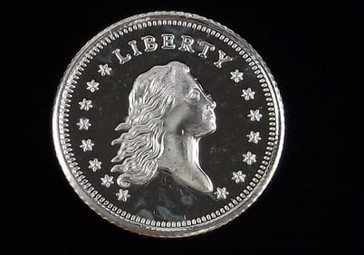 New Vintage .999 Fine Silver Coin