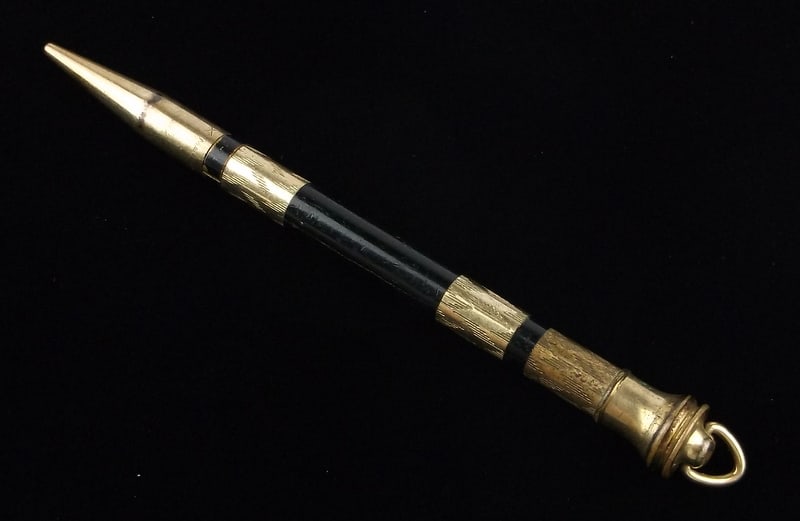 Gorgeous Antique 1940s AXT 10kt GF Pencil: excellent condition