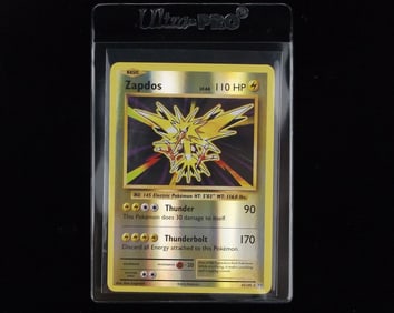 Mint 2016 Pokemon Zapdos Rare Holo Evolutions