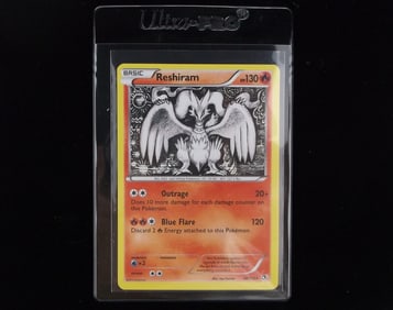 Mint 2013 Pokemon Reshiram Rare Holo Tribal Sun