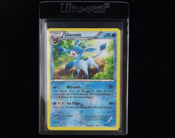 Mint 2014 Pokemon Glaceon Rare Holo Card Blizzard