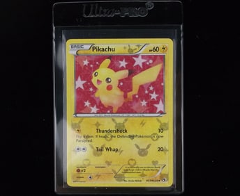 NM 2013 Pokemon Pikachu Rare Holo Thunder Shock