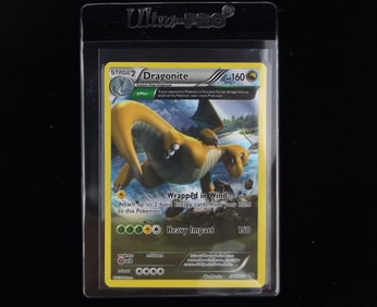 NM 2015 Pokemon Dragonite Rare Holo Full Art