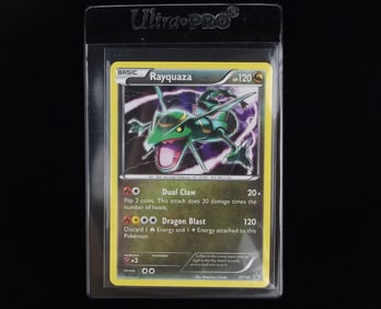 Mint 2016 Pokemon Rayquaza Black Star Rare Holo Card