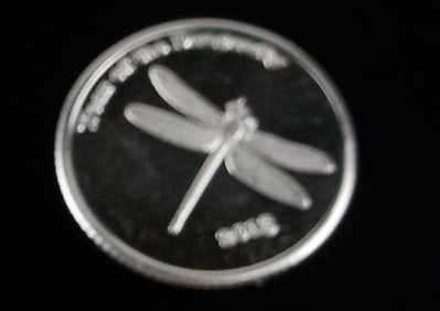 Mint Vint Dragonfly .999 Fine Silver Coin