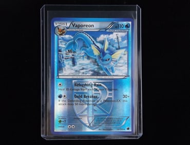 Mint 2013 Pokemon Vaporeon Rare Holo Team Plasma