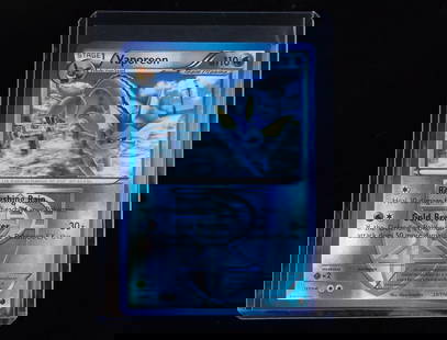 Mint 2013 Pokemon Vaporeon Rare Holo Team Plasma: q A Genuine Pokemon TCG Card in the listed condition in title, all are unplayed