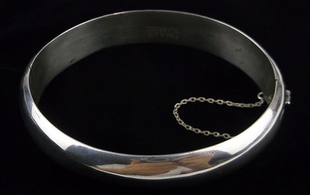 Stunning Vintage Sterling Silver Bracelet 7.5"