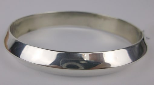 Stunning Vintage Sterling Silver Bracelet 7"