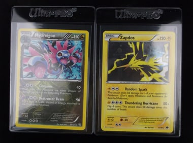 Mint 2012 Pokemon Zapdos Hydreigon Rare Holo Card Lot