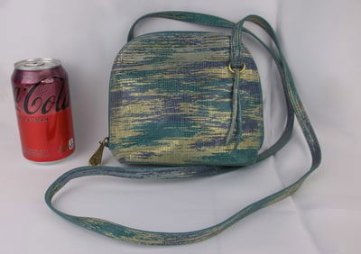 Stunning Vintage HOBO Leather Crossbody Handbag Purse