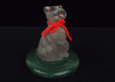 Mint Vint Byers Choice The Carolers Cat Figure Collectible