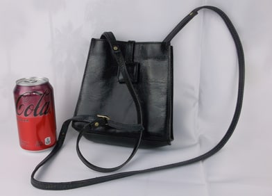 Gorgeous Vint 1960s Bloomingdales Italian Leather Handbag