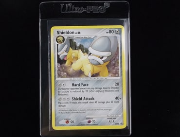 Mint 2007 Pokemon Shieldon LV26 Black Star Promo Rare Holo