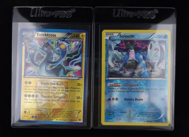 Mint 2013 Pokemon Suicune Elektross Rare Holo Lot Plasma