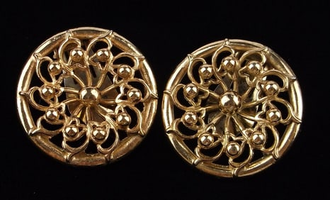 Mint Vintage 1960s Bergere Earrings Set