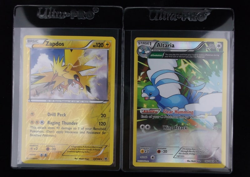 Mint 2015 Pokemon Altaria Zapdos Rare Holo Full Art Lot: q A Genuine Pokemon TCG Card in the listed condition in title, all are unplayed