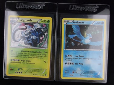 Mint 2012 Pokemon Articuno Tangrowth Rare Holo Lot Ice Beam