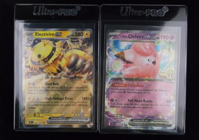 Mint 2025 Pokemon Lillies Clefairy Electivire EX Ultra Rare Lot