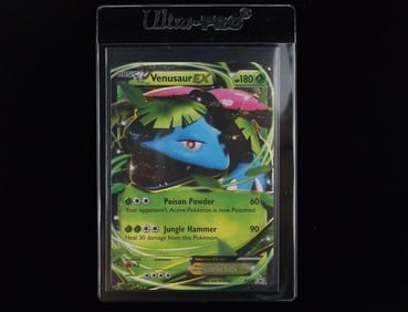 NM 2014 Pokemon Venusaur EX Black Star Promo Card