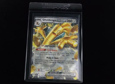 Mint 2023 Pokemon Gholdengo EX Ultra Rare Card