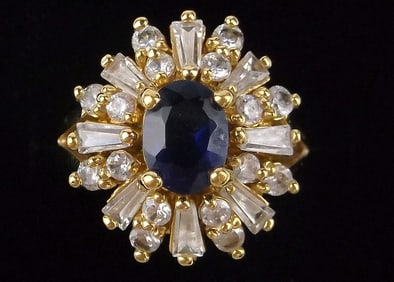 Mint Vint Jackie Kennedy Camrose Kross Ring 6