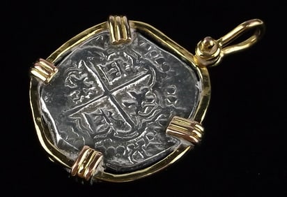 Stunning Antique Coin Pendant