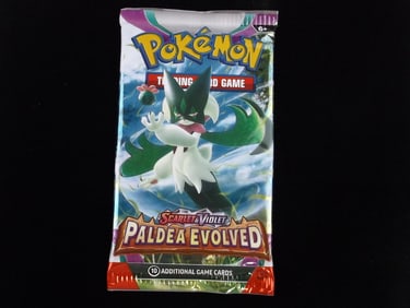 New Sealed Paldea Evolved Pokemon TCG Card Pack