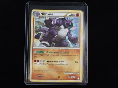 Mint 2010 Pokemon Nidoking Rare Holo Card Peromone Stamina