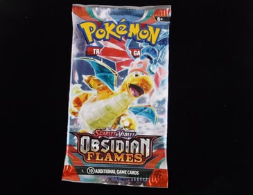 New Saled Obsidian Flames Pokemon TCG Card Pack