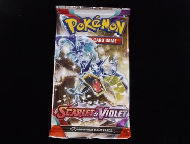 New Sealed Scarlet Violet Pokemon TCG Card Pack