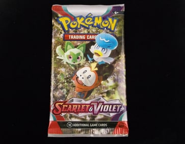 New Sealed Scarlet Violet Pokemon TCG Card Pack