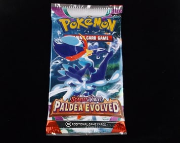 New Sealed Paldea Evolved Pokemon TCG Card Pack