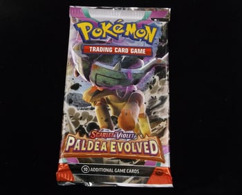 New Sealed Paldea Evolved Pokemon TCG Card Pack