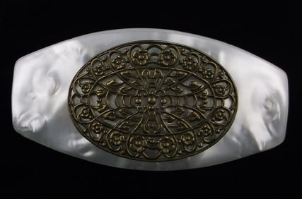 Mint Vintage 1960s French Celluloid Hair Barrette