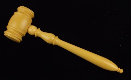 Stunning Antique 1950s Bakelite Gavel