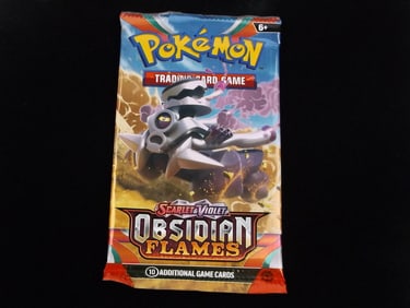 New Sealed Obsidian Flames Pokemon TCG Card Pack